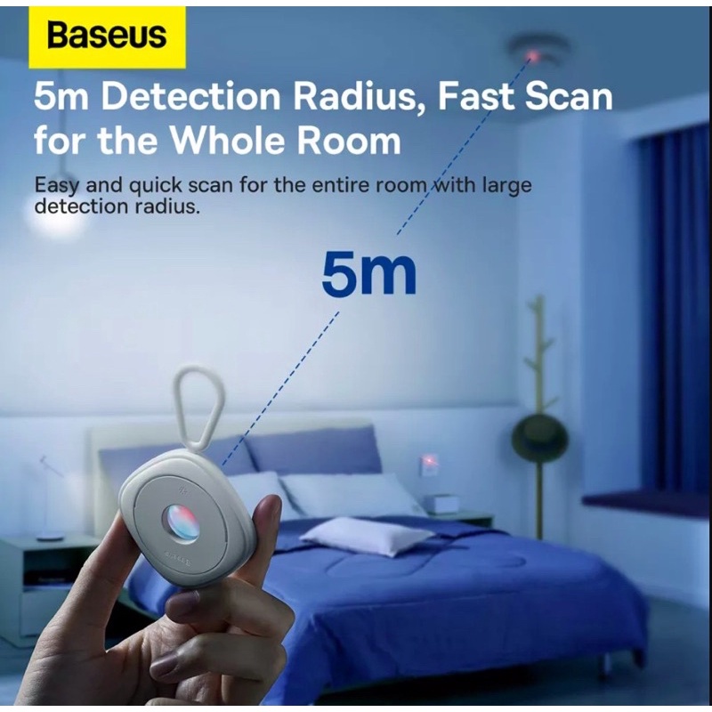 Máy Dò,Tìm Camera Quay Lén Heyo Baseus Mini