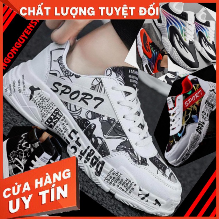 Giày Nam Thể Thao Cao Cấp Hot Trend SPOST - NTV - GN014 - Hàng Loại 1 - Hàng nhập khẩu