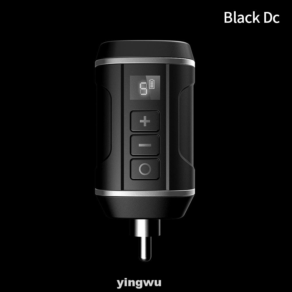 RCA DC (Hàng Mới Về) Thiết Bị Cung Cấp Nguồn Điện Màn Hình Lcd Không Dây Dành Cho Máy Xăm