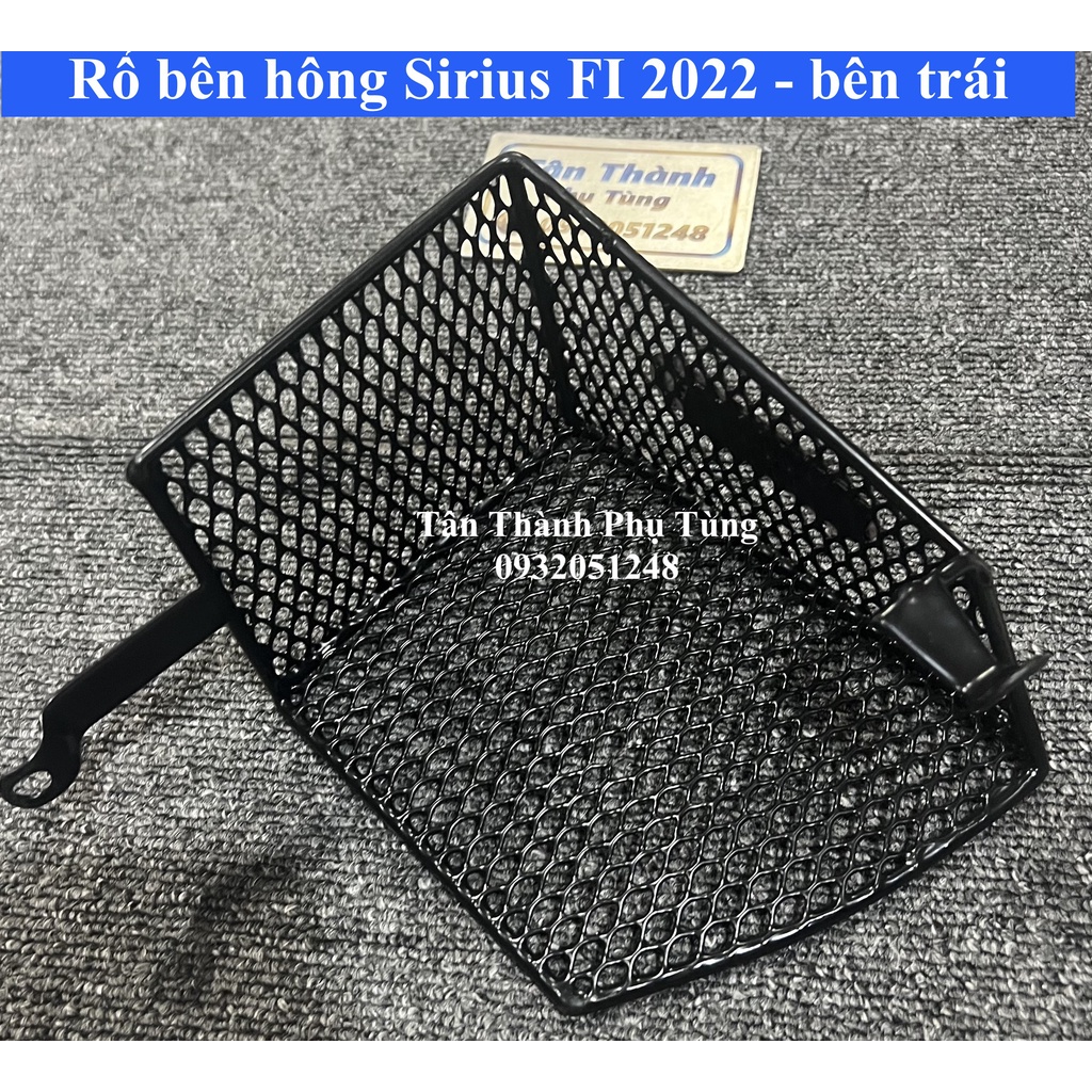 Rổ bên hông Sirius FI 2022- bên trái