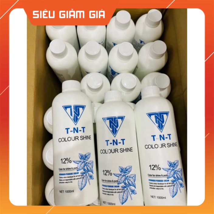 Dung dịch Oxy Trợ nhuộm TNT 1000ml Đặc Thơm Ko Sót Hương bạc hà