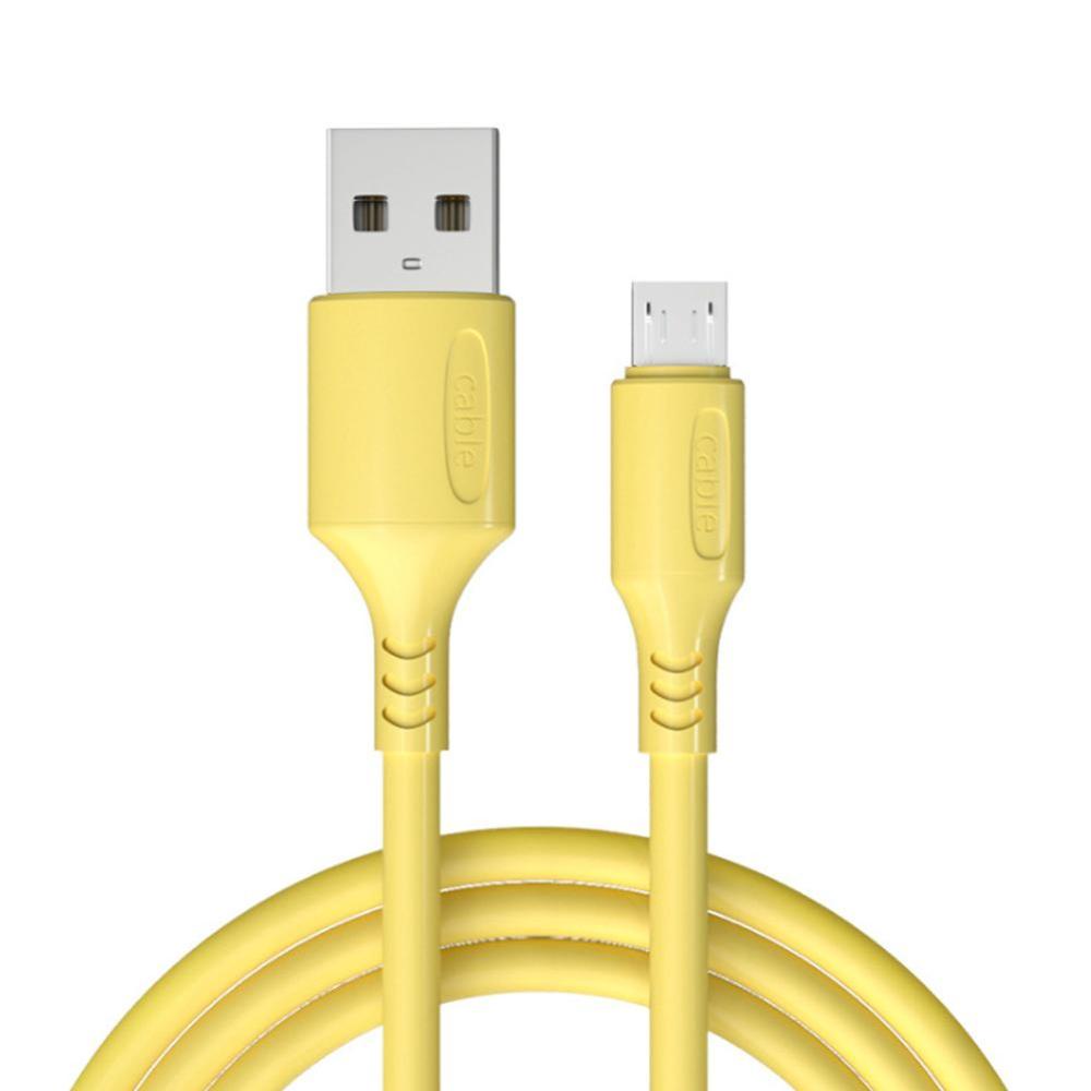 Dây Cáp Sạc Nhanh DIGIFOUNDER Bằng Silicone Cổng Micro USB Cho Samsung Xiaomi Huawei D1E1