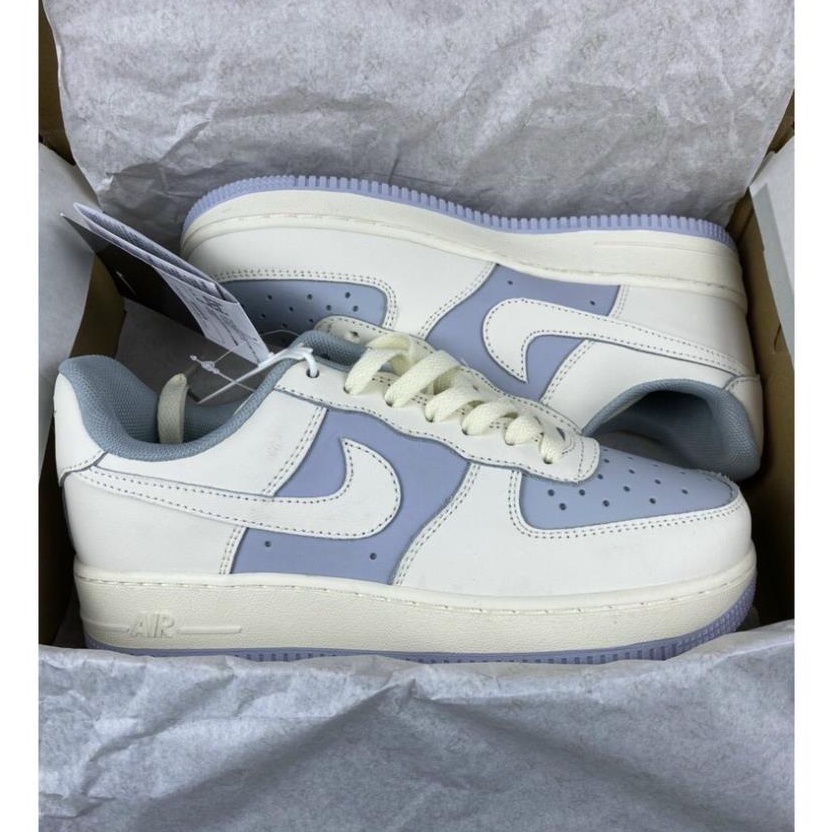 🌸Siêu Hot🌸 Giày Sneaker  AF1 Khoai Môn Trắng Xanh Kem Cream Cao Cấp Nam Nữ Full Size Đầy Đủ Bill + Box