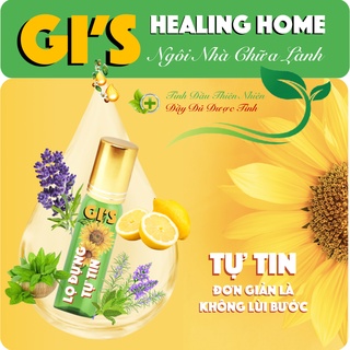 Ống Hít Tinh Dầu Thiên Nhiên Tăng Tự Tin và Tập Trung Tỉnh Táo GI'S Healing Home - Tinh Dầu Thiên Nhiên đầy đủ Dược Tính