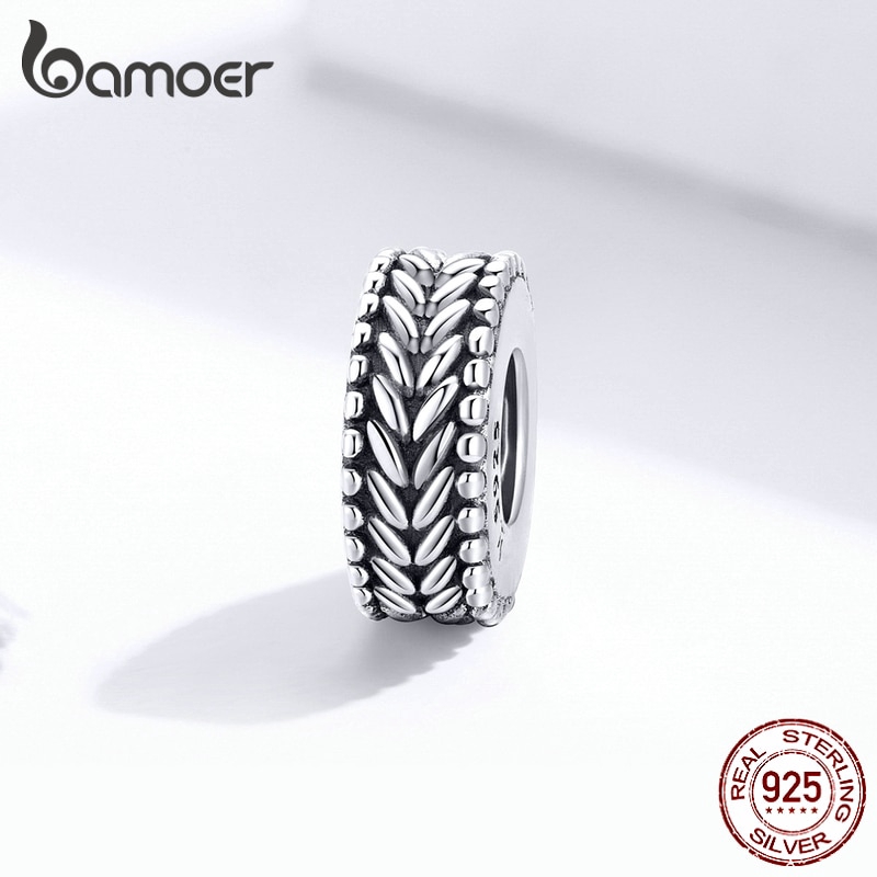 Hạt Trang Sức Bamoer Bằng Bạc 925 Dùng Làm Vòng Tay DIY