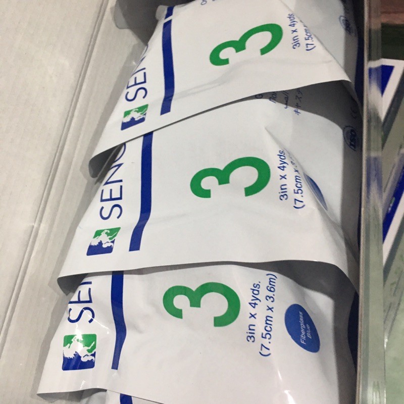 Hộp 10 cuộn băng bó bột thuỷ tinh 3 inch