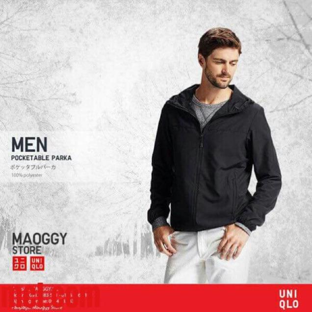 Áo gió nam uniqlo pocket 2019 Đẹp