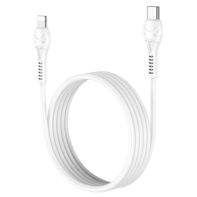 Dây Sạc Nhanh PD 20W Hoco X55 💎Chống Gãy💎 Cáp Sạc Nhanh 3A Type-C to L Dài 1M - BH 1 Năm
