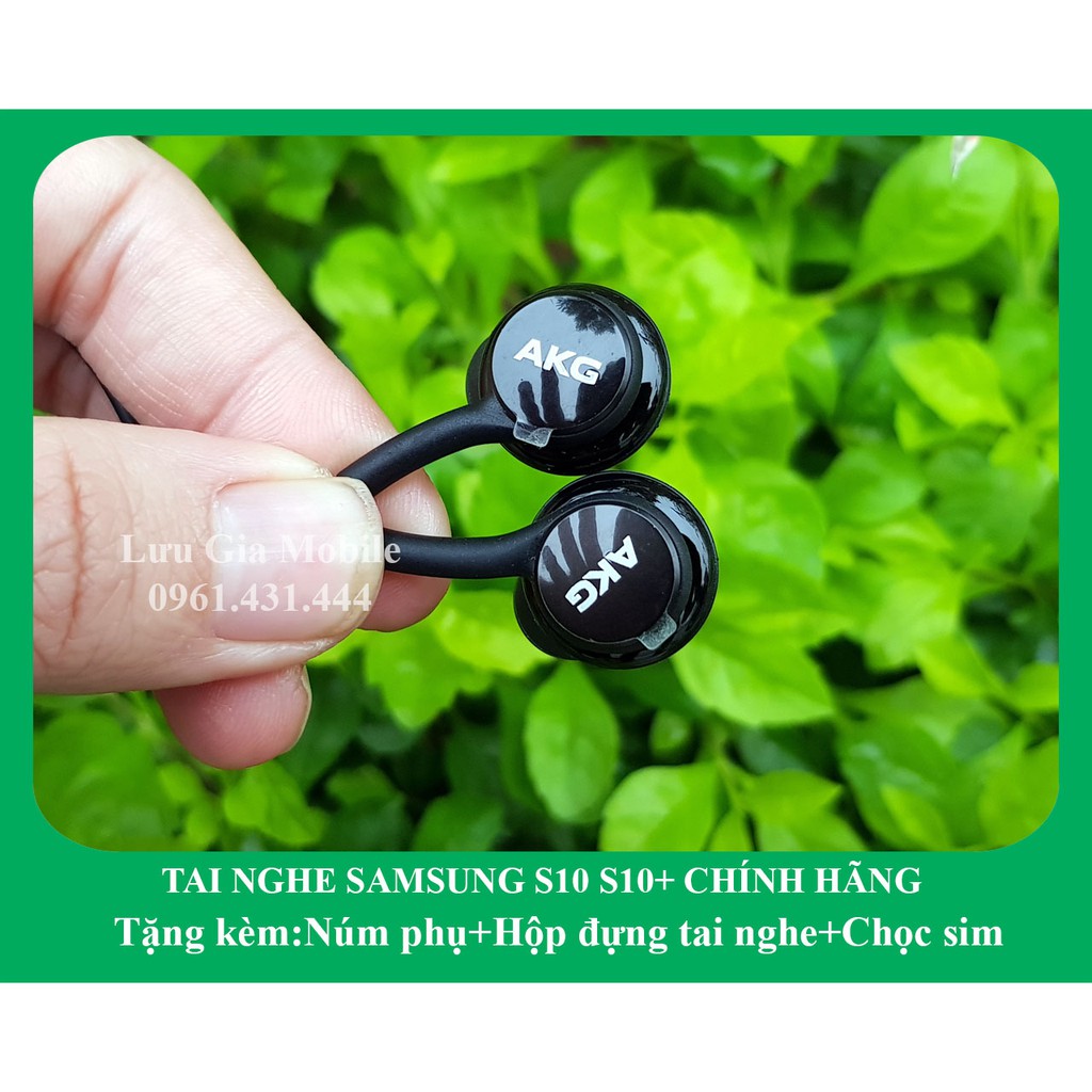 Tai nghe Samsung AKG S10 | AKG S10 Plus Chính Hãng + Hộp Đựng + Chọc Sim | Fake đền 10 lần tiền giá trị sản phẩm (2019)