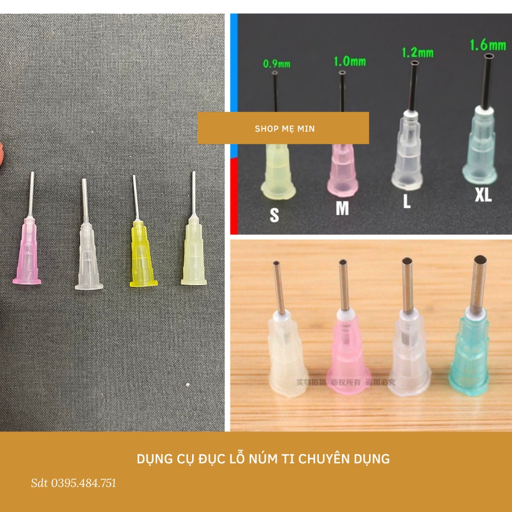 ￼Dụng cụ dập núm ti bình sữa/ Dụng cụ đục núm ti bình sữa
