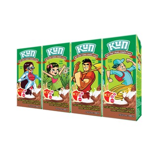 Thùng 48 Hộp Sữa KUN Sôcôla Lúa Mạch 180ml