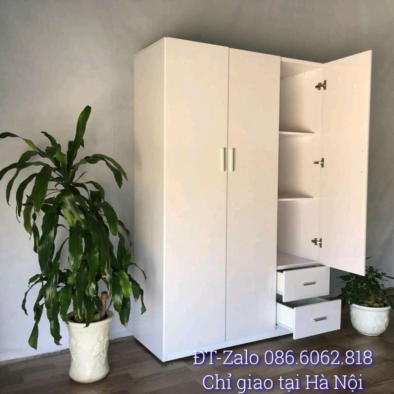 Tủ nhựa đài loan 3cánh c185*d120