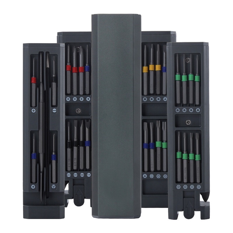 Bộ tua vít đa năng cầm tay dụng cụ tháo lắp điện thoại máy tính laptop tô vít 44/31 linh kiện nhỏ gọn tiện dụng 44 in 1