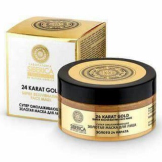 Mặt nạ vàng 24k NATURA SIBERICA SUPER GOLD - hàng Nga