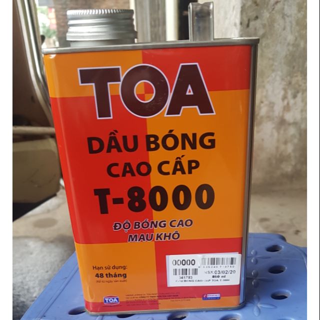 Dầu bóng toa T-8000