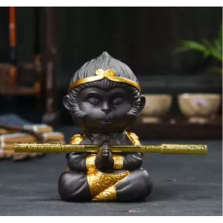 Tôn Ngộ Không Thiền - Chắp tay cầm gậy Như Ý