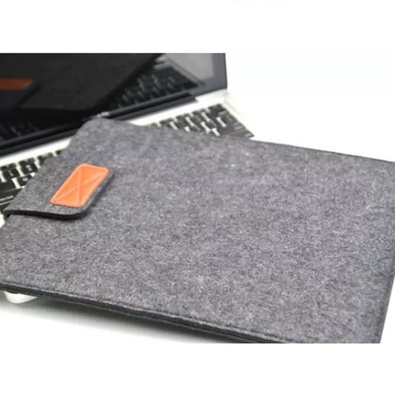 Túi Chống Sốc Laptop Macbook KOLANO Đựng Máy 11 13 15 inch Dạ Siêu Dày Chống Va Đập TA-001077