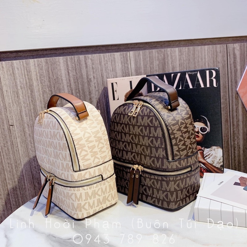 Balo nữ thời trang hoạ tiết chữ loại đẹp