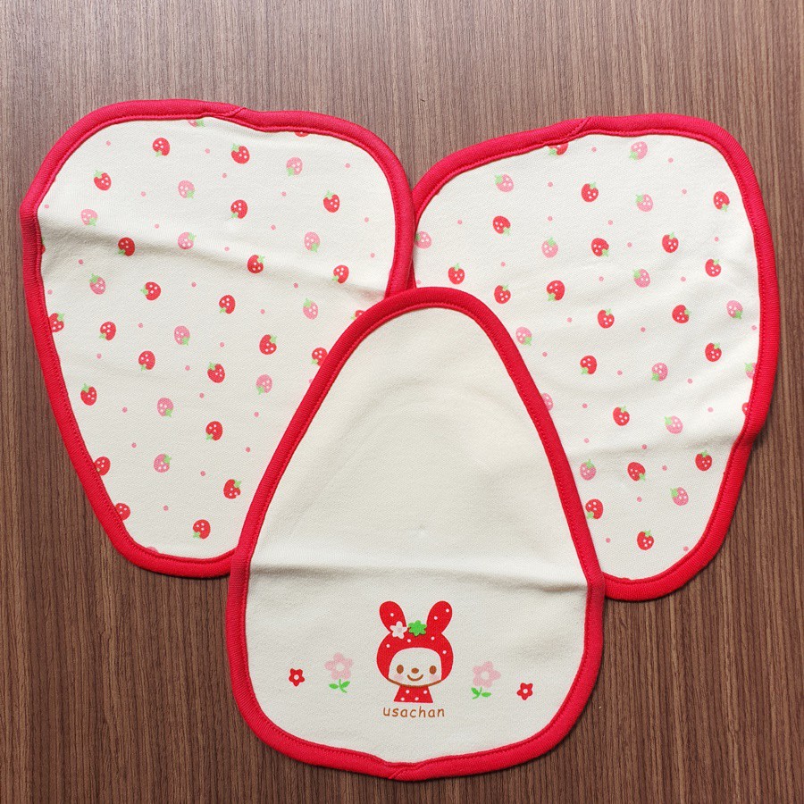 Yếm Elfindoll Usachan dâu set 3 cái - Hàng nội địa Nhật