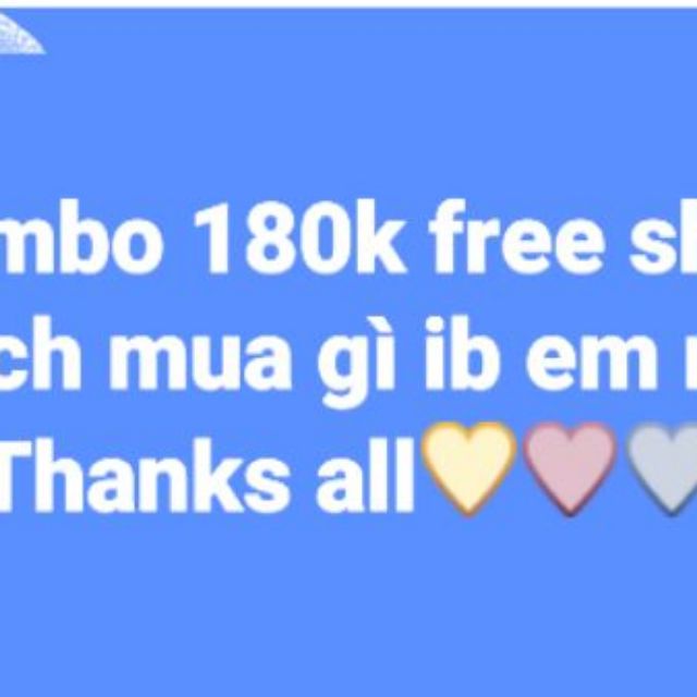 COMBO FREE SHIP TỰ CHỌN