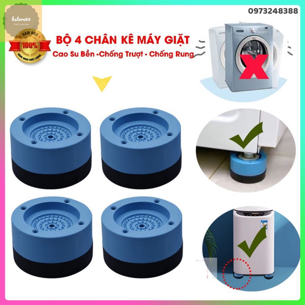 chân máy giặt , kệ máy giặt bộ 4 chân chống rung chống ồn máy giặt tủ lạnh thông minh giá rẻ