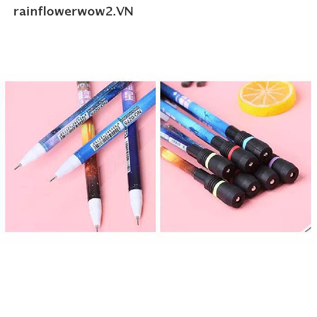 Bút Mực Gel Có Thể Quay Vòng Độc Đáo Vui Nhộn Cho Học Sinh