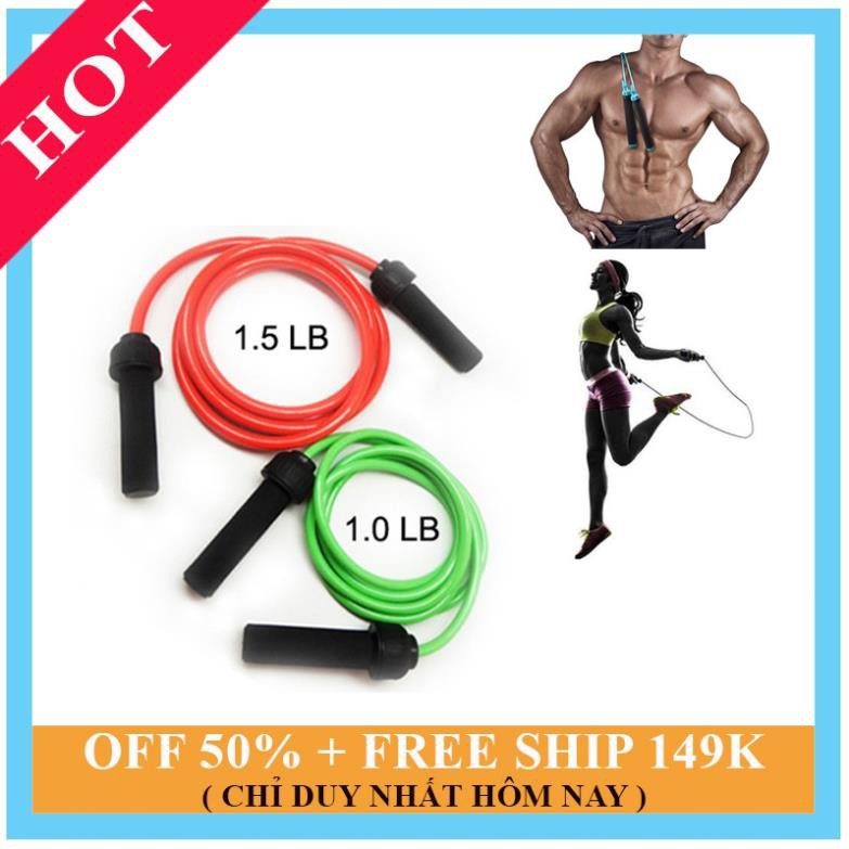 🎁 Dây nhảy boxing loại nặng ⚡FREE SHIP⚡ Dây nhảy giảm cân kickfit đốt mỡ [ HOT ]