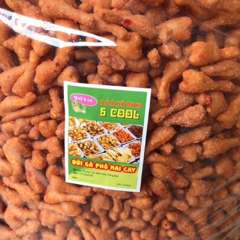 500Gram Quẩy Đùi Gà Phô Mai Cay Thơm Ngon Giòn Tan