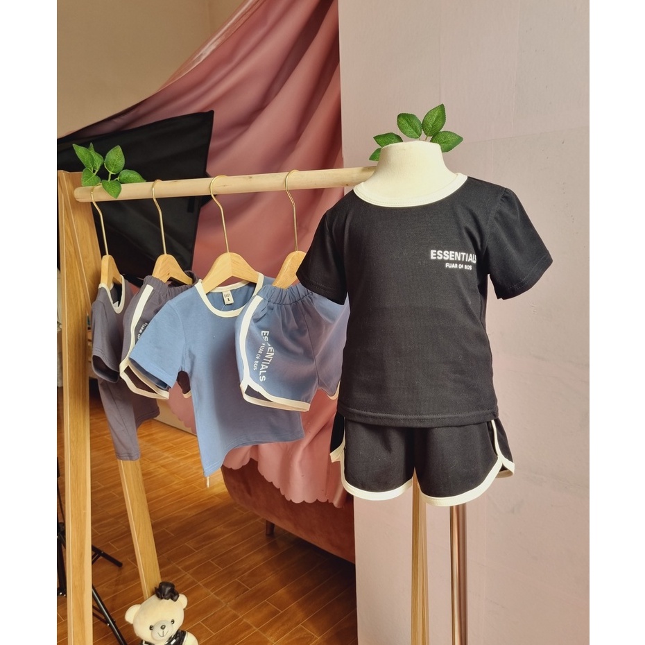 B2 - Bộ thể thao cotton cho bé trai