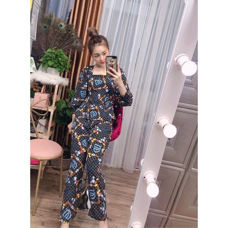 Sét lụa tay dài