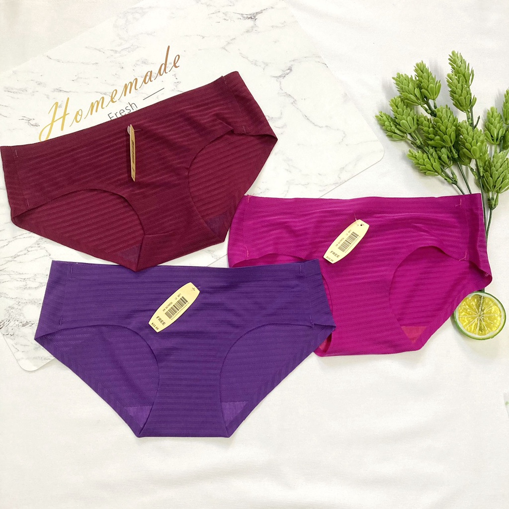 Quần lót nữ su thông hơi sọc - QLNU102