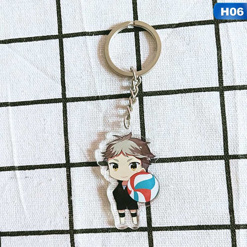 Tmdbyx Móc Khóa Cao Su Nhân Vật Anime Haikyuu Hinata Syouyou