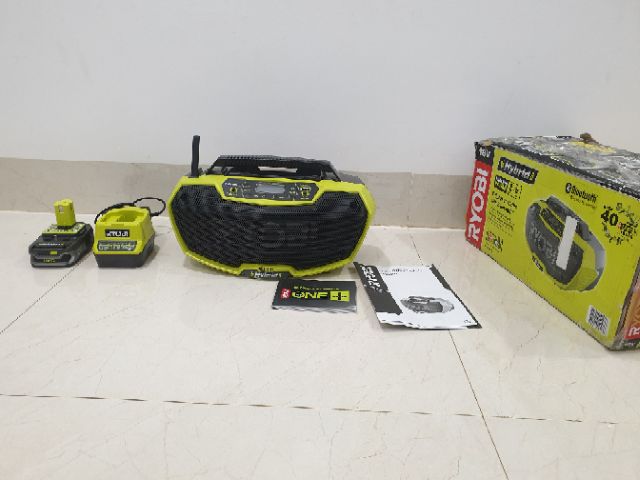 Loa bluetooth Ryobi 18v