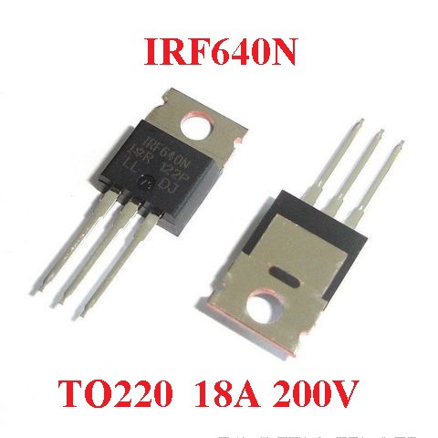 IRF530 640N 740N 840N mosfet kênh N Channel mosfet TO220 hàng mới chân cắm