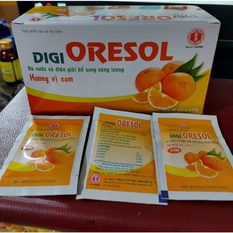 Gói bổ sung điện giải Oresol hương cam - 1 gói