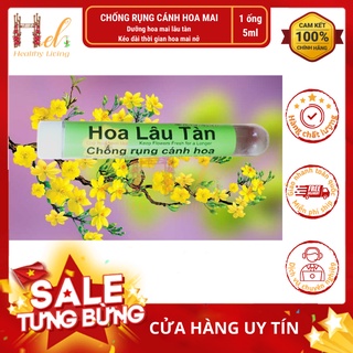 Chế Phẩm CHỐNG RỤNG CÁNH Hoa Mai, Dưỡng Hoa Mai Lâu Tàn, Kéo Dài Thời Gian Hoa Mai Nở 5Ml