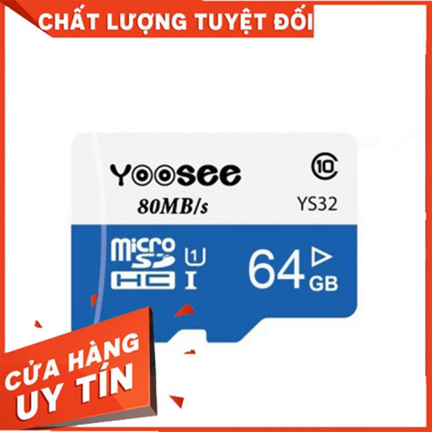 [ GIÁ HUỶ DIỆT] Thẻ nhớ YooSee chính hãng - 64GB