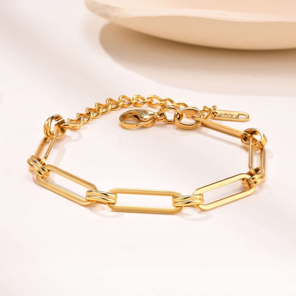 Vnox Vòng Tay Mạ Vàng 14K Thời Trang Cho Nữ