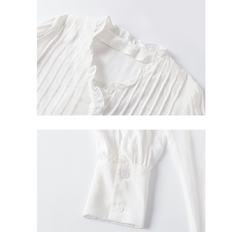 Áo sơ mi kiểu nữ công sở tiểu thư bánh bèo HA01