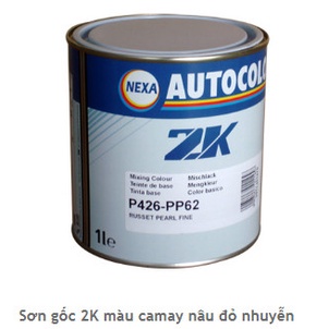 Sơn gốc Bơ đỏ nhuyễn 2k P426-PP62 1 Lít Nexa Autocolor