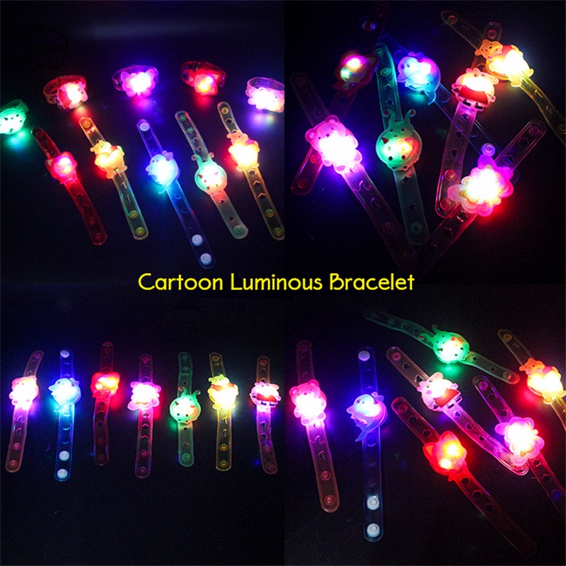 Đồng Hồ Đeo Tay Phát Sáng Nhiều Màu Sắc Cho Bé