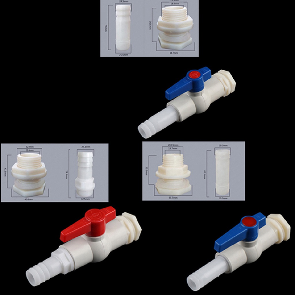 Đầu Nối Ống Nước Bể Cá 1 / 2 &quot;3 / 4 Chất Lượng Cao
