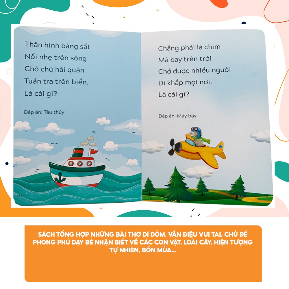 Sách - Câu đố tư duy cho trẻ tập nói - tập đọc