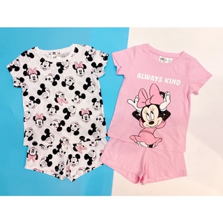 Bộ cotton hè cho bé hoạ tiết Minnie Peppa Pony Ladybug