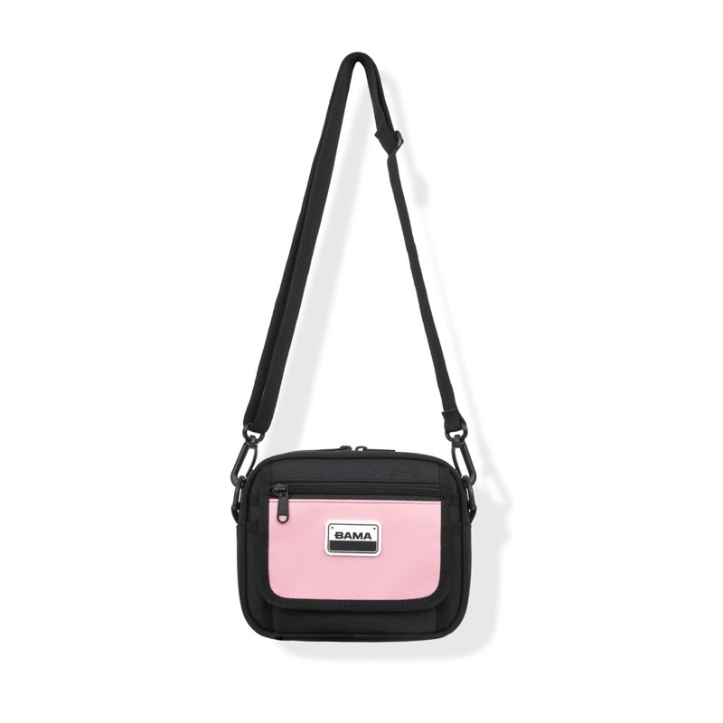[HÀNG CAO CẤP] Túi Đeo Chéo Nam, Nữ BAMA® - SHOULDER BAG - Đen Hồng