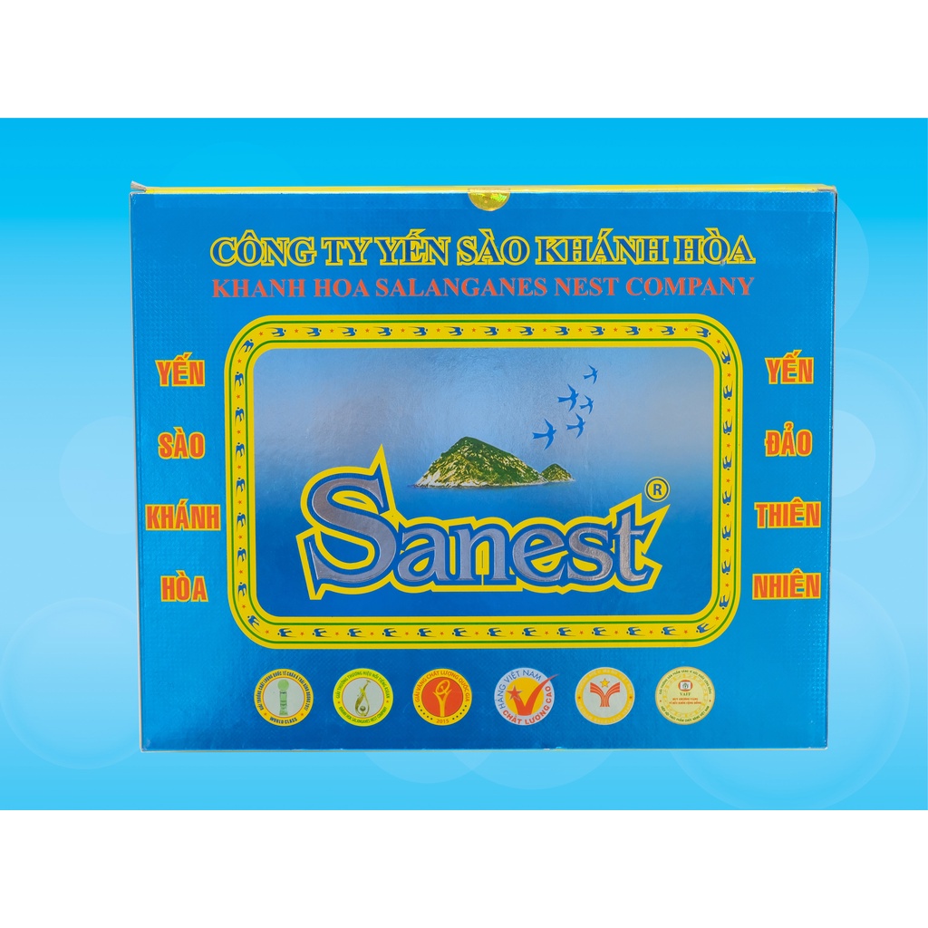Nước Yến sào Khánh Hòa Sanest dành cho người cao tuổi đóng lọ 70ml