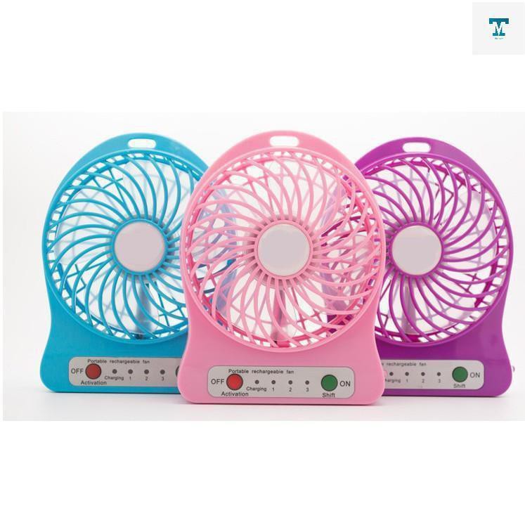 Quạt Sạc Tích Điện USB mini Fan