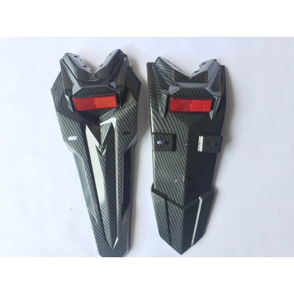 ✖๑Dè Sau Ex 150 Kiểu Dáng Sonic - FZ Cacbon Cho Exciter Ex150 Exciter150 Gọn Xe Cực Đẹp