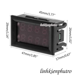 Đồng Hồ Đo Dòng Áp 4 Số 0~200V - 10A