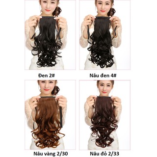 TÓC CỘT XOĂN SÓNG 40CM